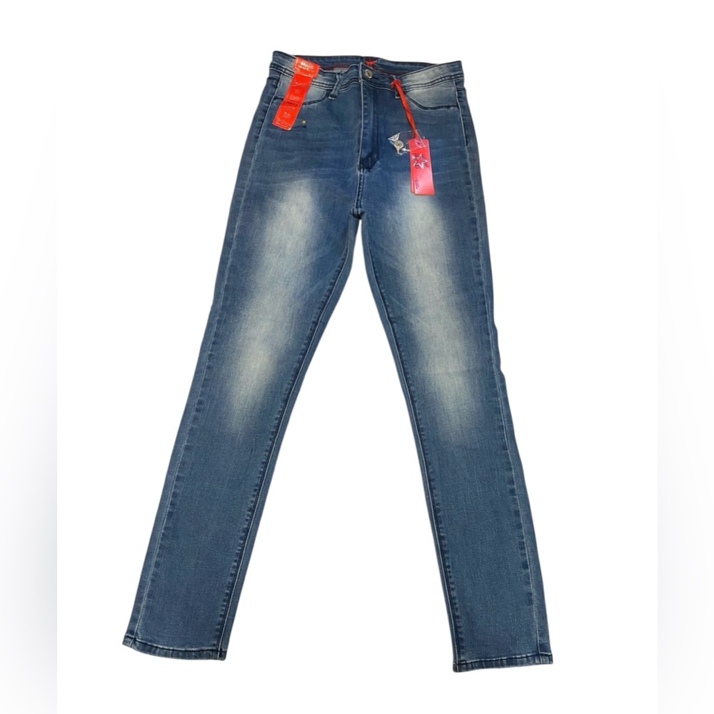 Classic Blue Straight Leg Jeans